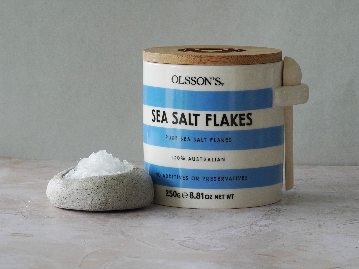 Sea salt Olsson's Flakes Jar