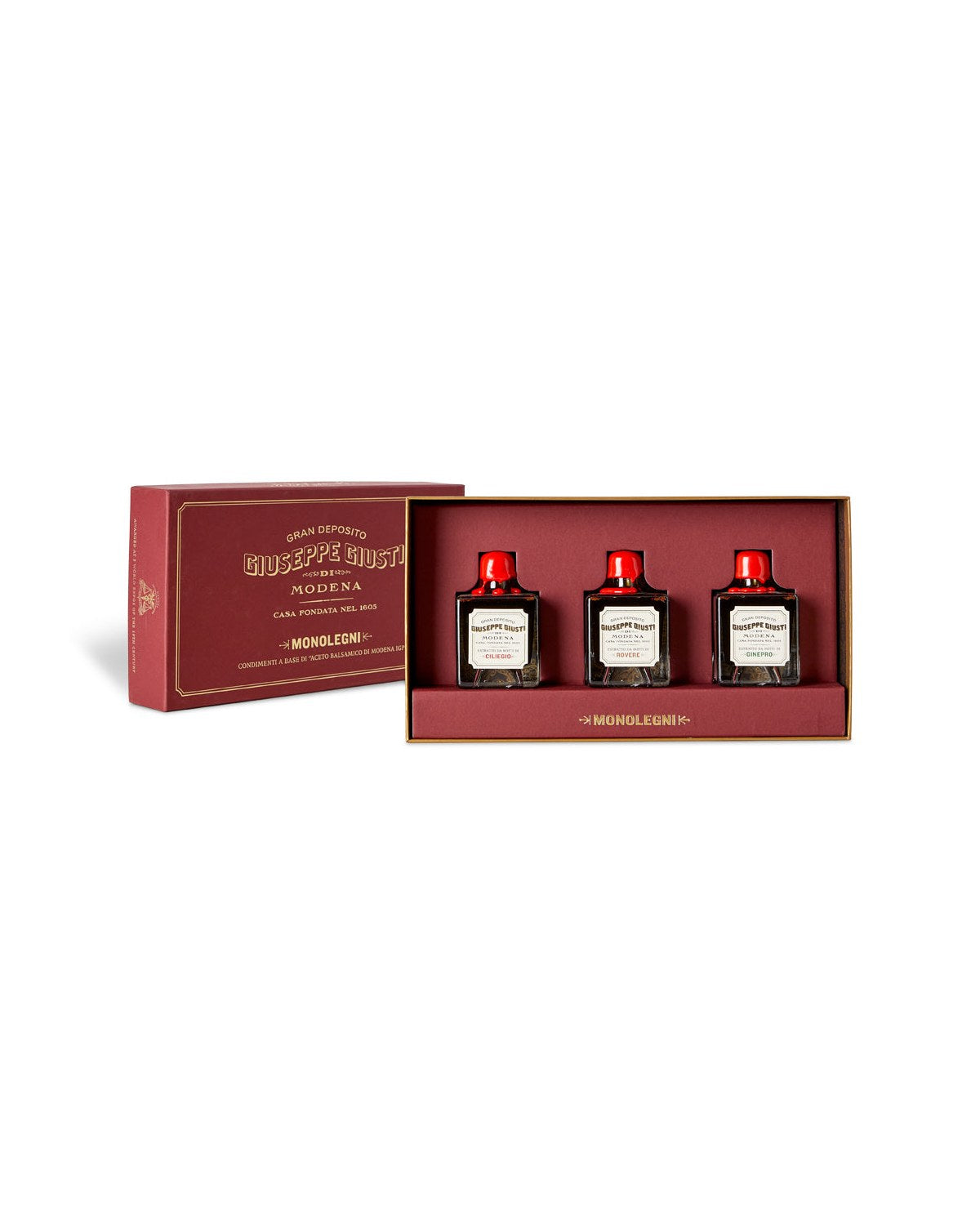 Giuseppi Giusti - Monolegni Balsamico Trio Box 3 x 50ml