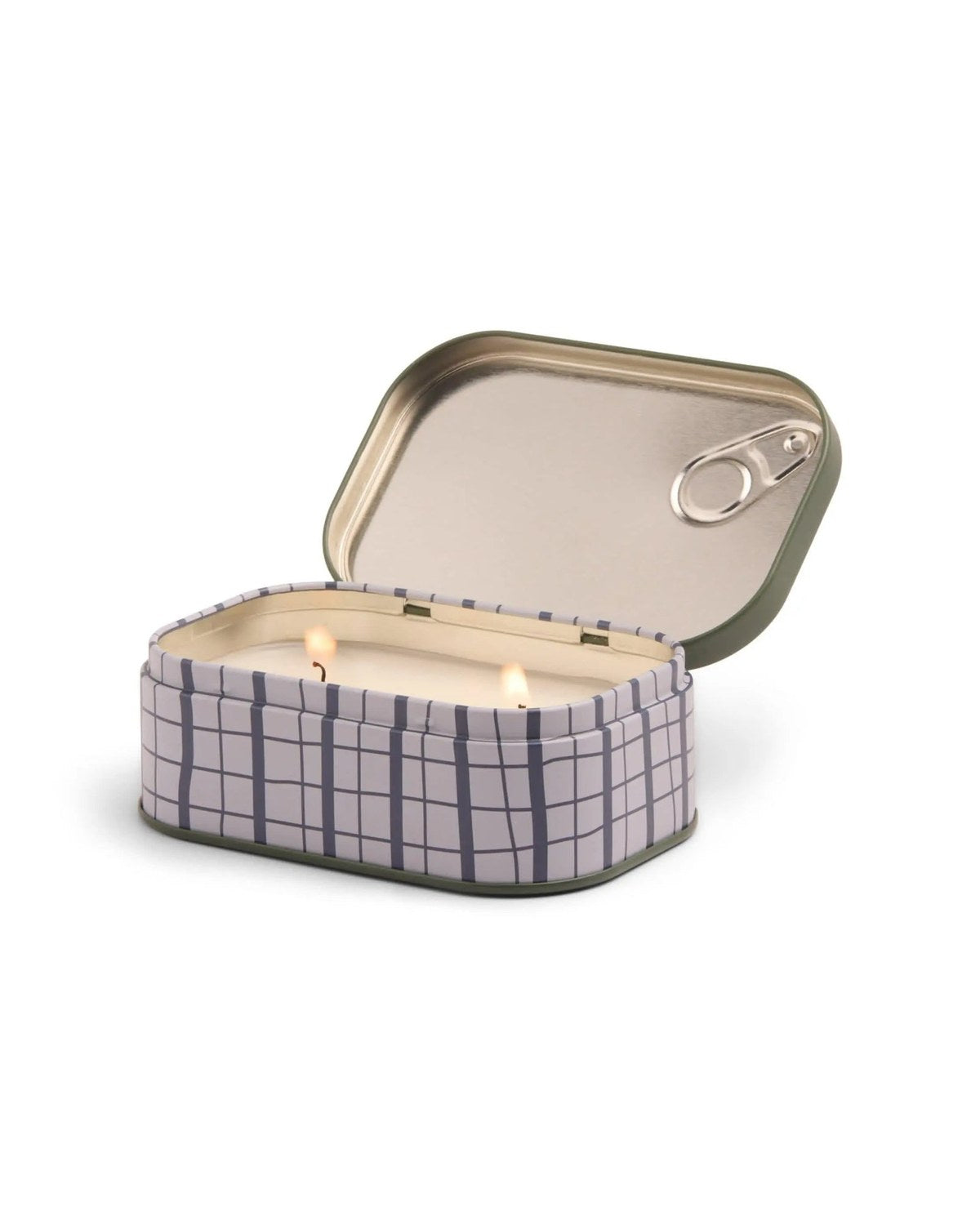 Olive Printed Tin Candle - Fig & Olive 127g