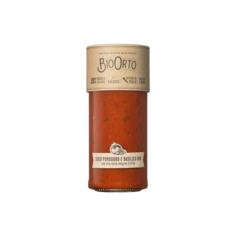 Organic Sugo with Basil 550g