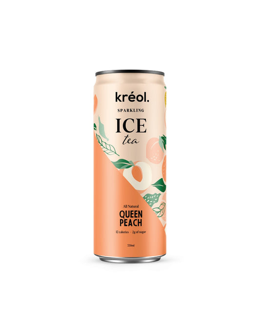 Peachy Queen - Peach Sparkling Iced Tea 330ml