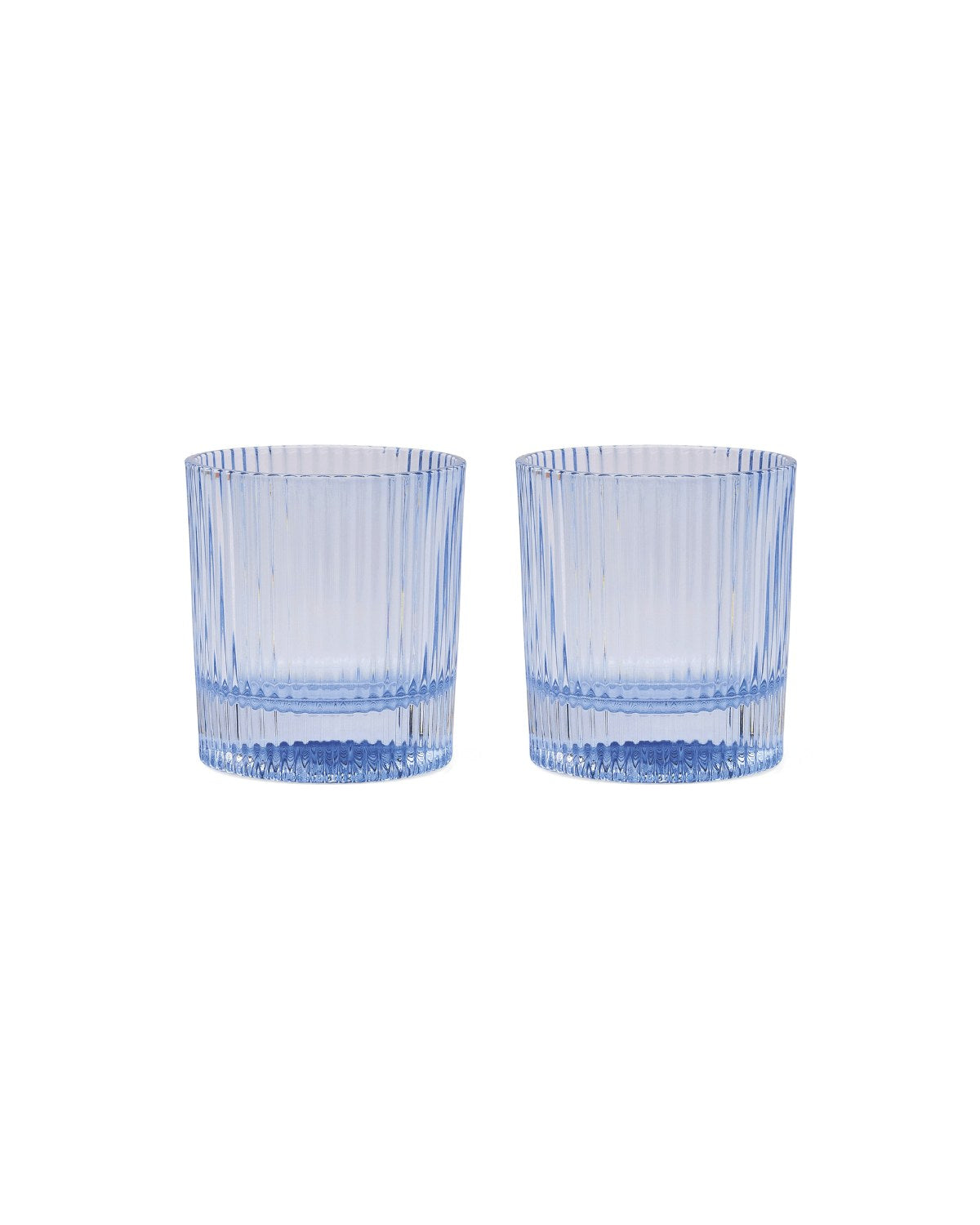 The Scout Lowball Glass - Set of 2 Blue